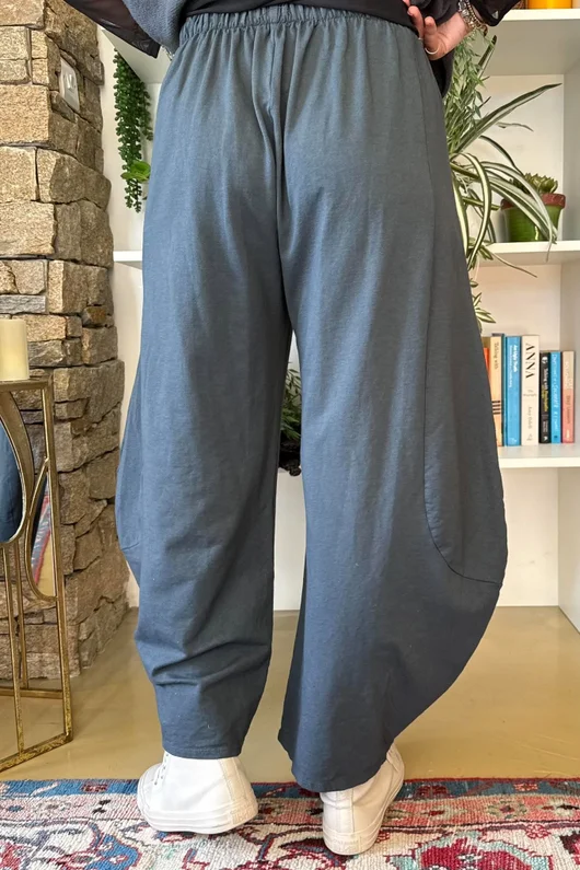 Lagen 7/8 Barrel Pant Charcoal 