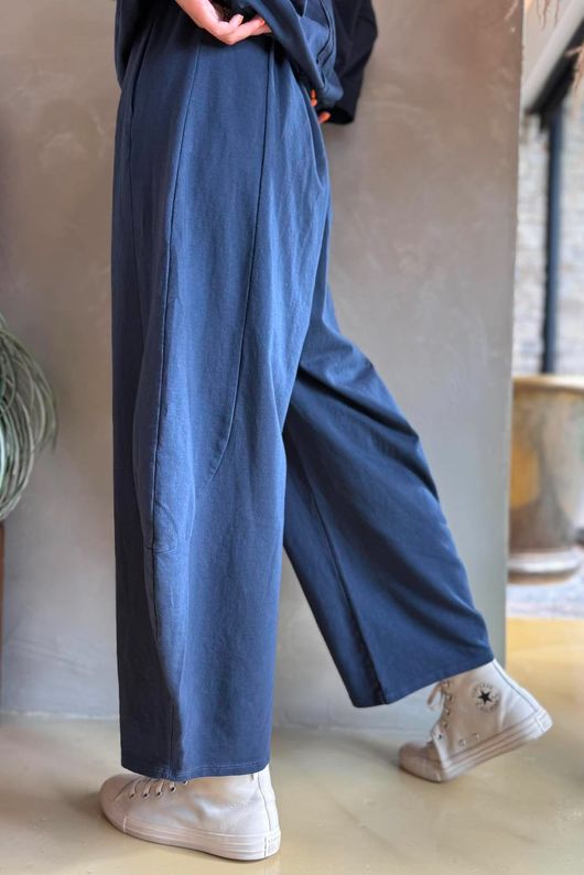 Lagen 7/8 Barrel Pant Navy 