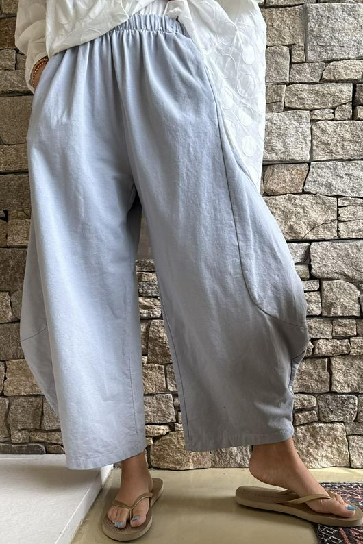 Lagen 7/8 Barrel Pant Pearl