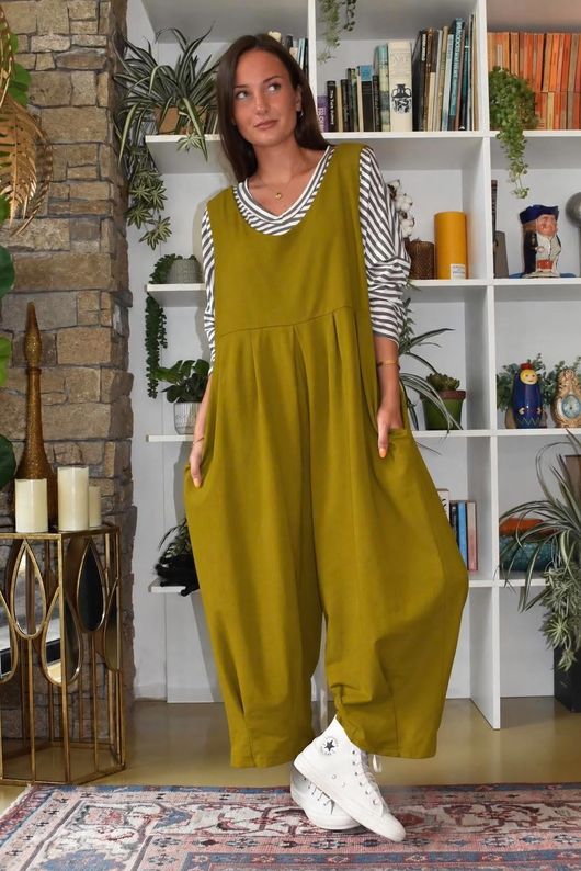 Lagen Barrel Jungaree Olive