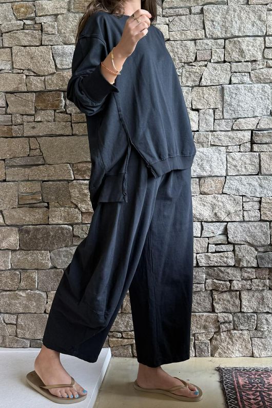 Lagen Chill Sweatshirt Black