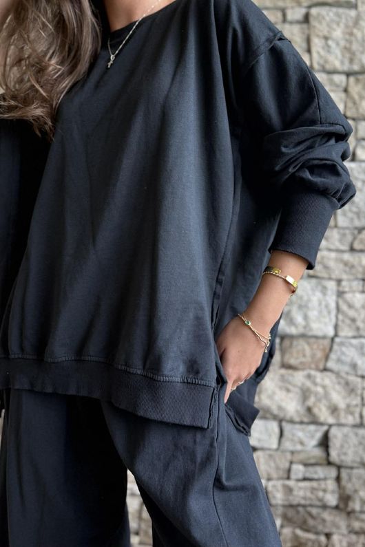 Lagen Chill Sweatshirt Black