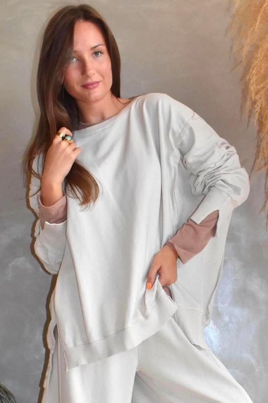 Lagen Chill Sweatshirt Calico 