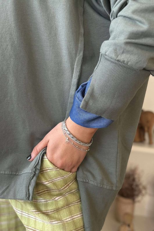 Lagen Chill Sweatshirt Classic Khaki