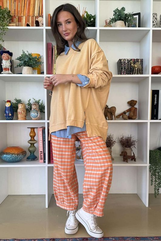 Lagen Chill Sweatshirt Soft Tuscan