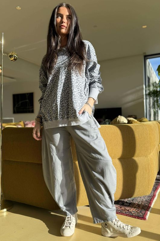 Lagen Classic Barrel Pant Storm