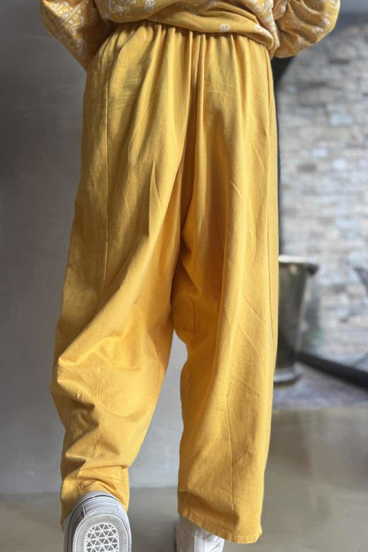 Lagen Classic Sweatshirt Barrel Pant Lemonade