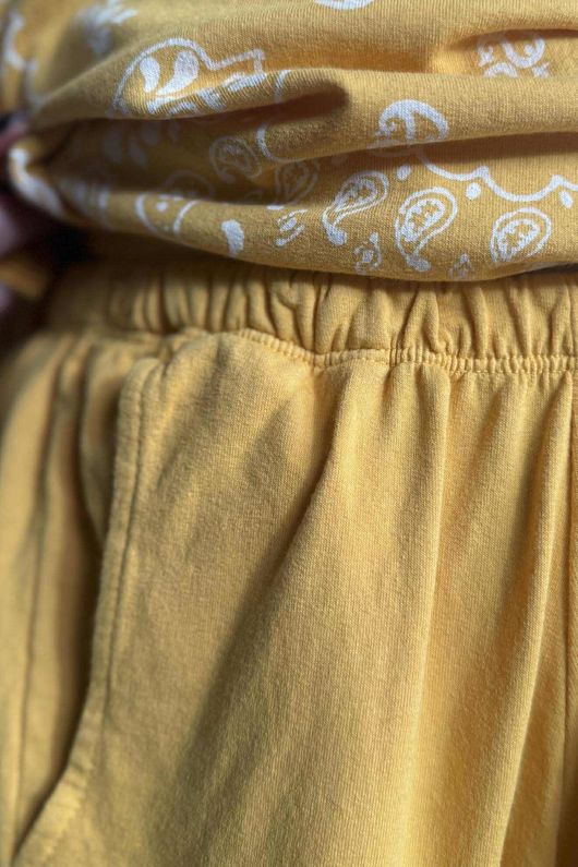 Lagen Classic Sweatshirt Barrel Pant Lemonade