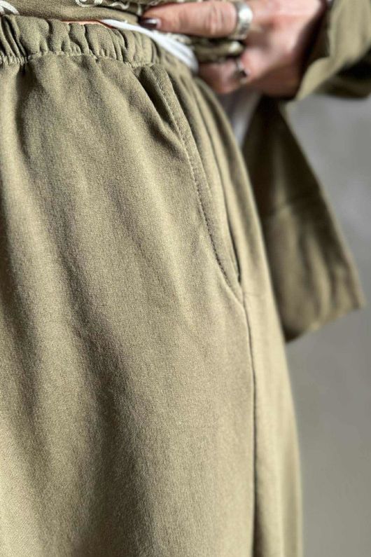 Lagen Classic Sweatshirt Barrel Pant Olive