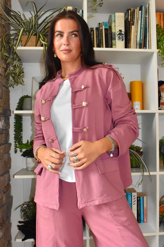 Lagen Napoleon Jacket Indian Pink