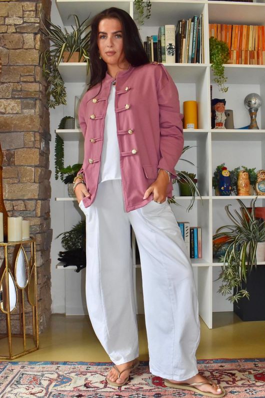Lagen Napoleon Jacket Indian Pink