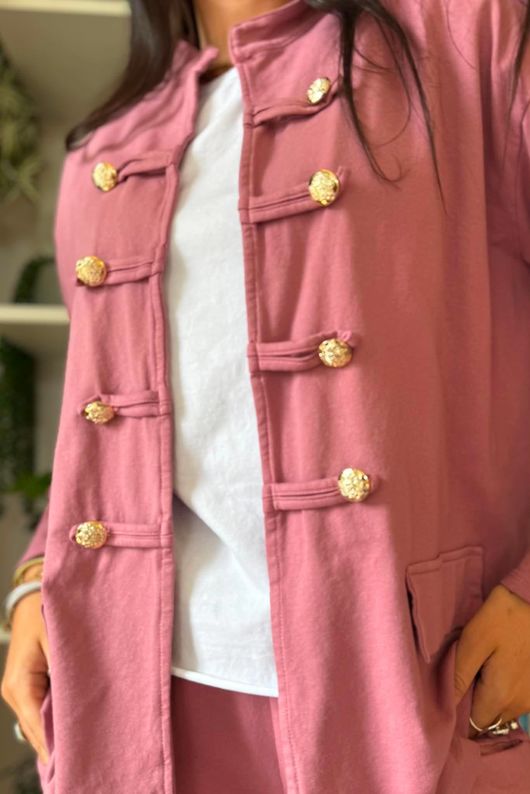 Lagen Napoleon Jacket Indian Pink