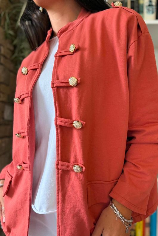 Lagen Napoleon Jacket Indian Red