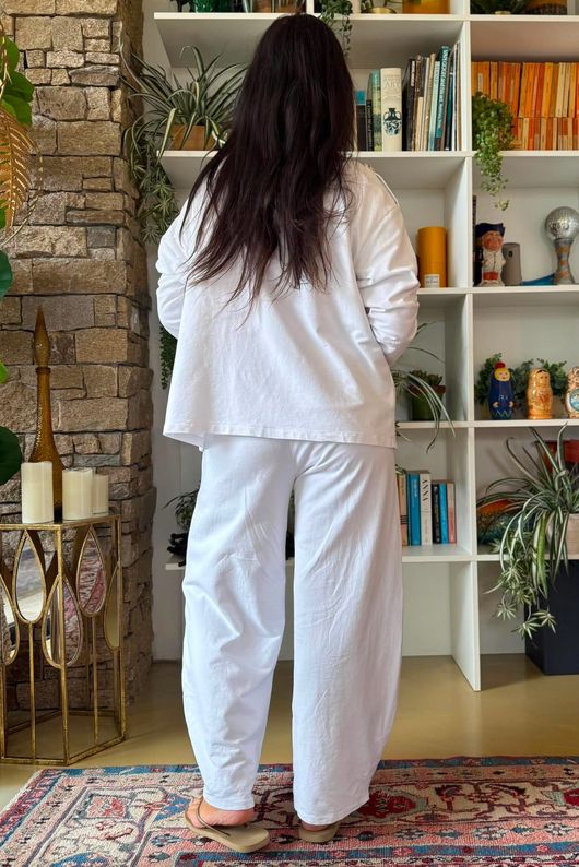 Lagen Napoleon Jacket White