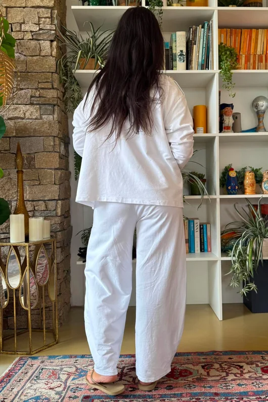 Lagen Napoleon Jacket White