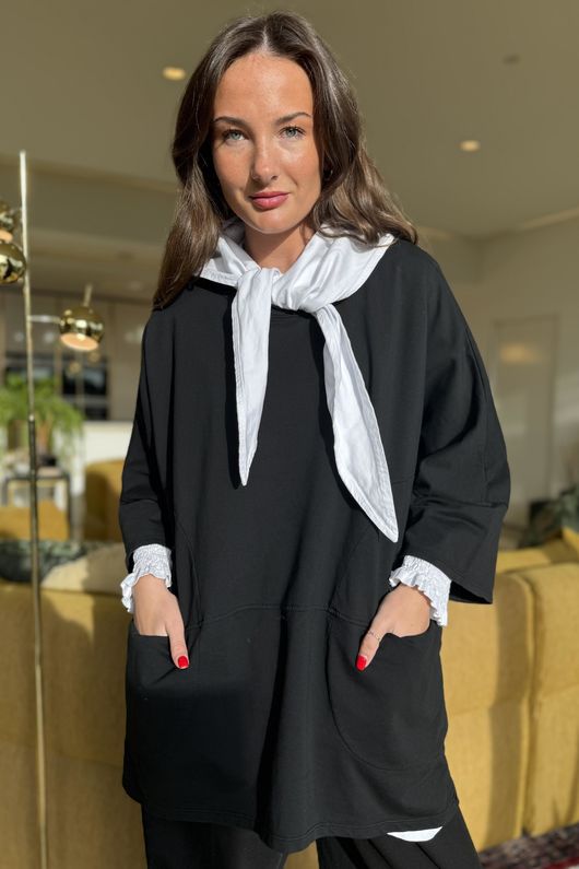 Lagen Nola Oversized Sweat Black /8=