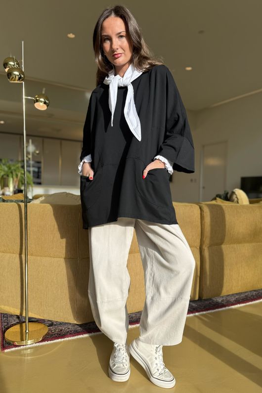 Lagen Nola Oversized Sweat Black