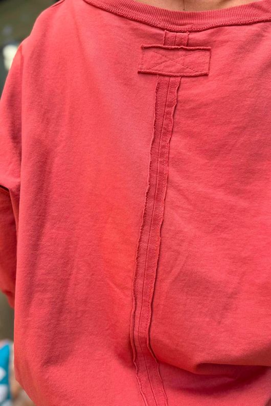 Lagen Relaxed Sweatshirt Indian Red