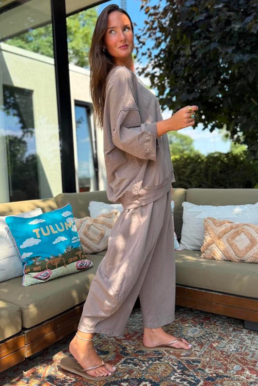 Lagen Relaxed Sweatshirt Mocha