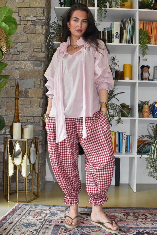 Larc Poet Blouse Rose