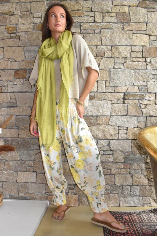 Classic Portobello Scarf Olive 