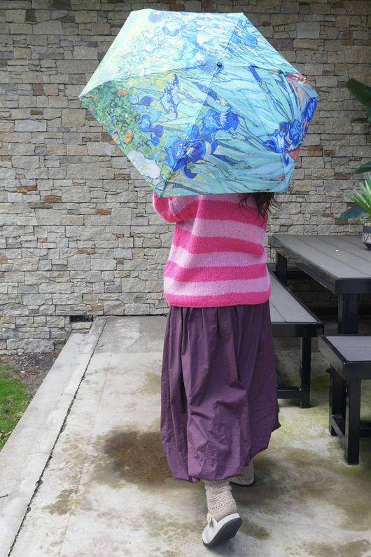 Laundry B Compact Umbrella Irises 