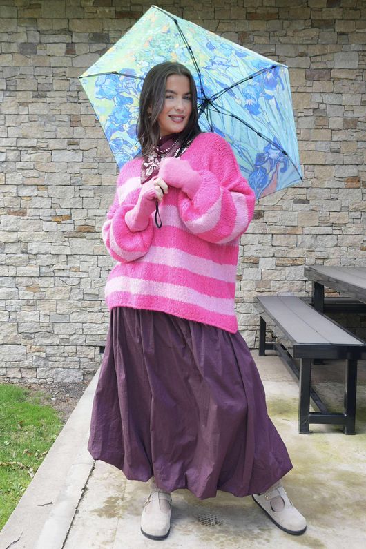 Laundry B Compact Umbrella Irises 