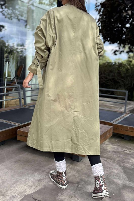 Laundry B Rowen Trench Moss /20 
