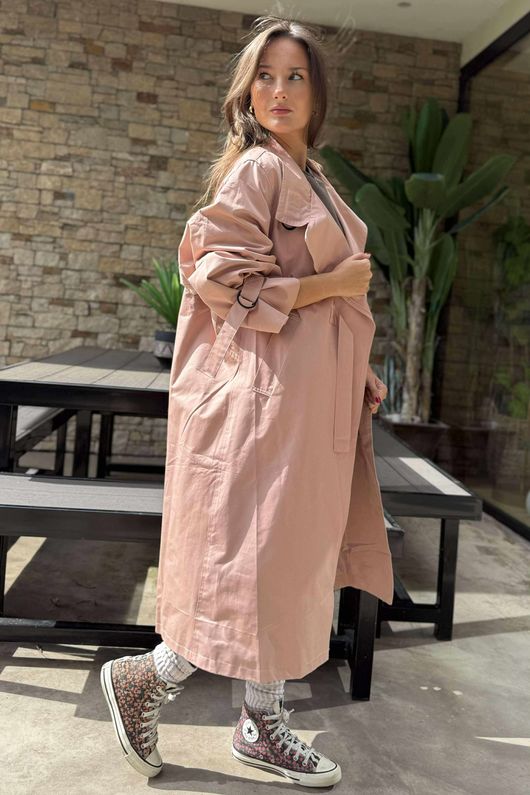 Laundry B Rowen Trench Rosewood /20 