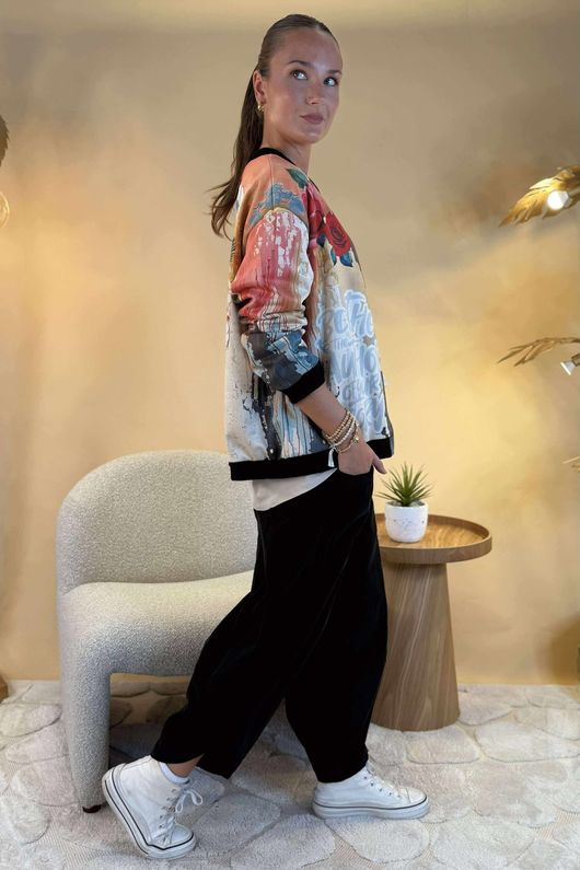 Laundry B Suko Suedette Bomber Jacket Freida                                                                                                                  