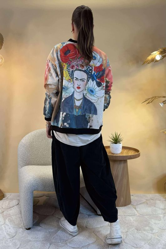 Laundry B Suko Suedette Bomber Jacket Freida                                                                                                                  