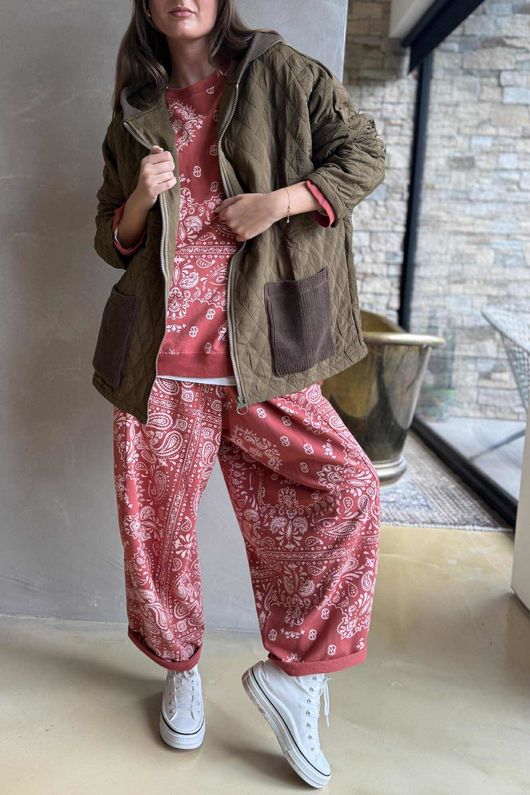 Lowland Hooded Jacket Moss /14 ** 