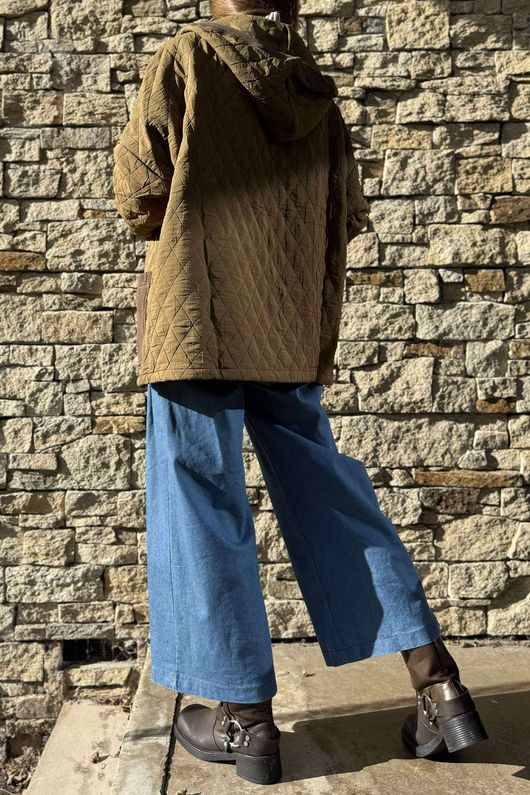 Lowland Hooded Jacket Moss /20 =