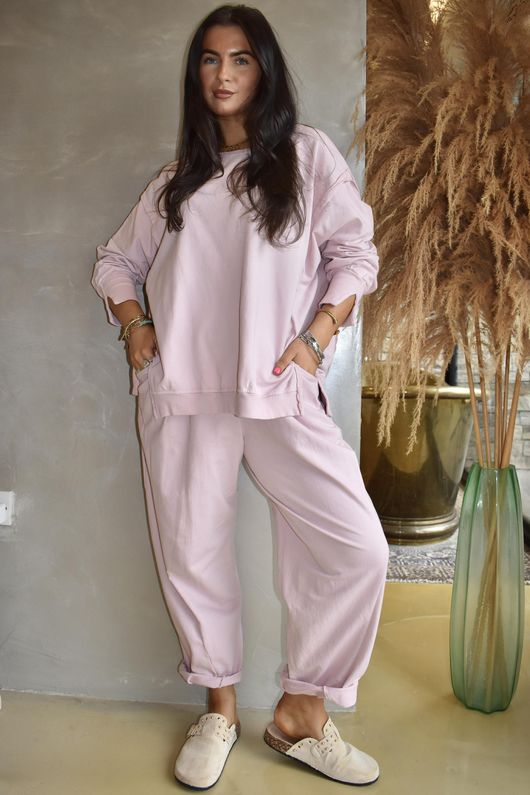 Lagen Chill Sweatshirt Rose - 