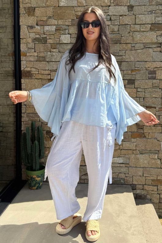 cotton smock top