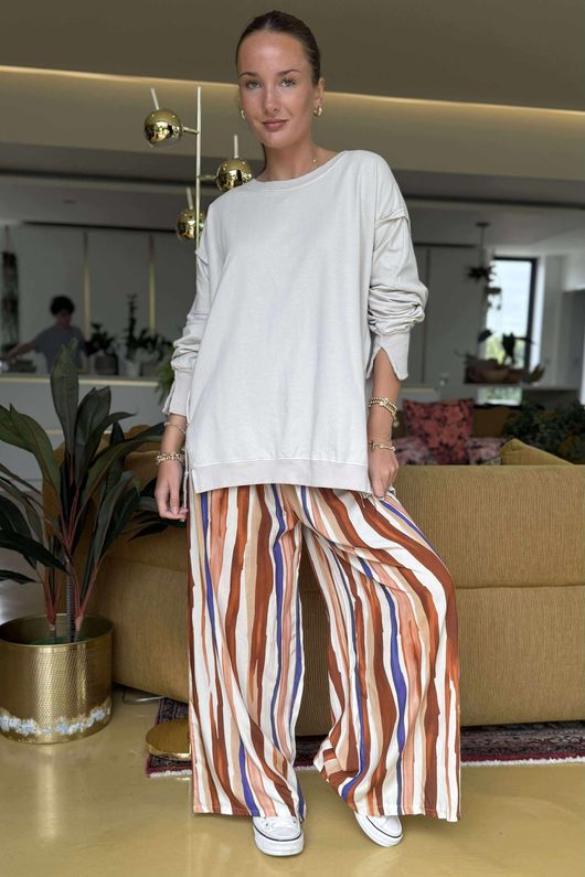 Made in Italy Sevilla Wide Leg Pant Auburn /15 ** 
