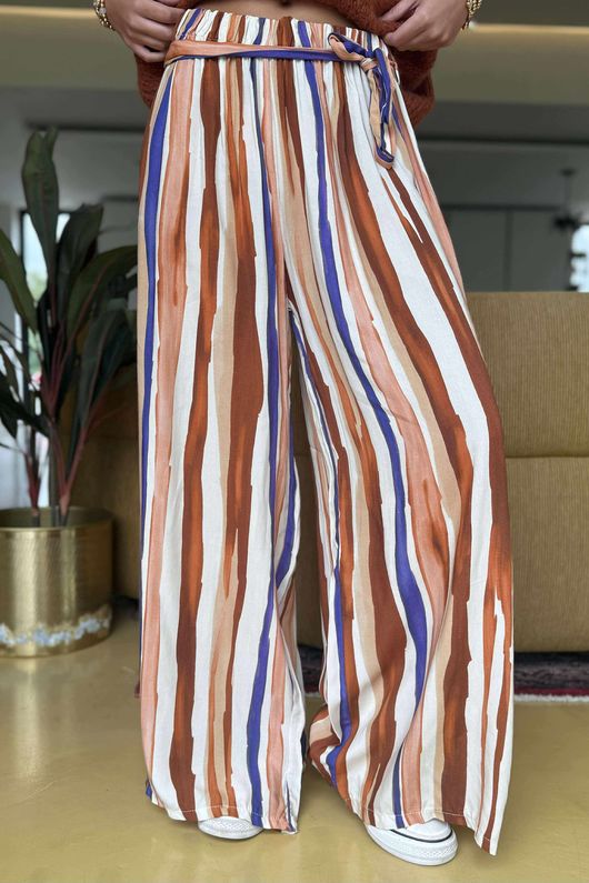 Made in Italy Sevilla Wide Leg Pant Auburn /19 =