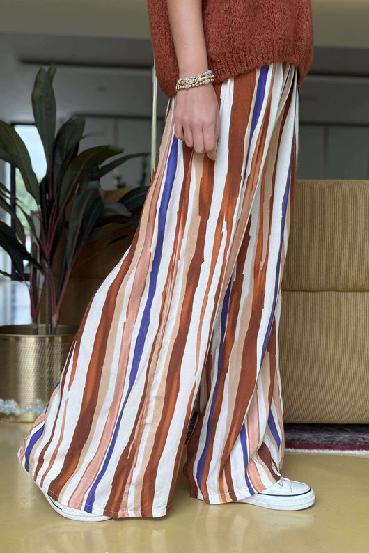 Made in Italy Sevilla Wide Leg Pant Auburn /19 =