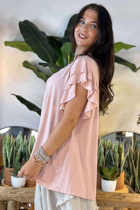 Made in Italy Trixi Perfect Tee Rose