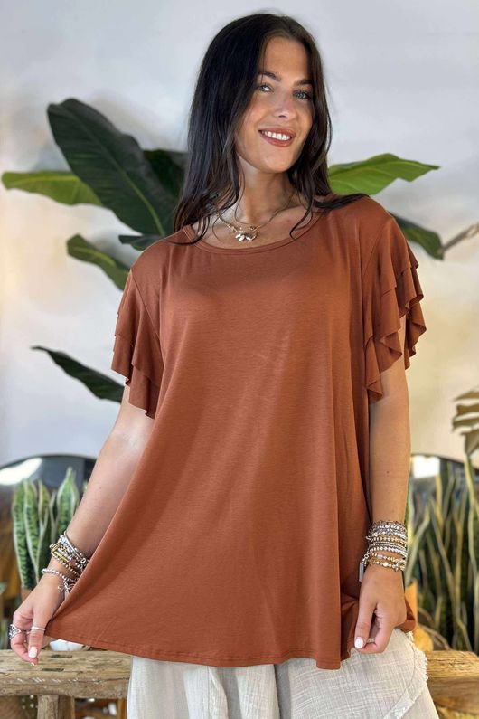 Made in Italy Trixi Perfect Tee Rust /64 =