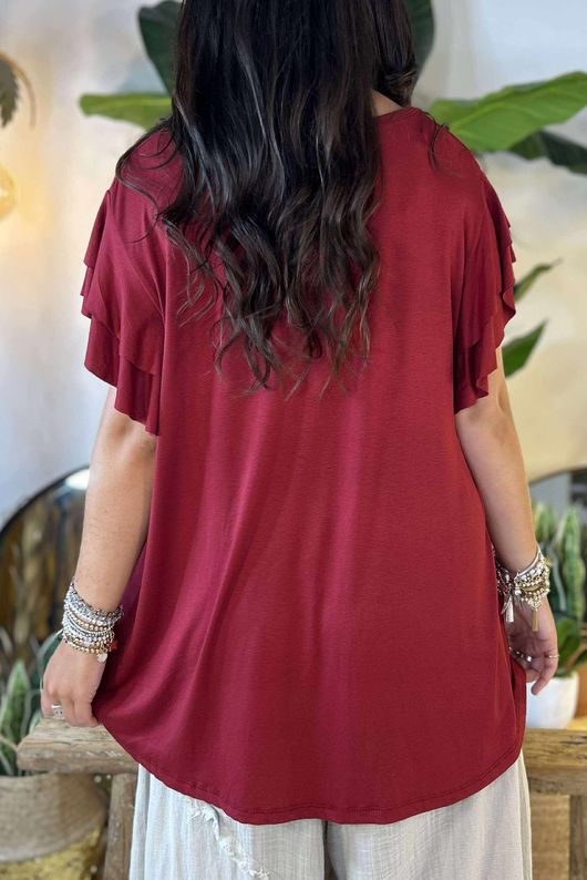 Made in Italy Trixi Perfect Tee Sangria