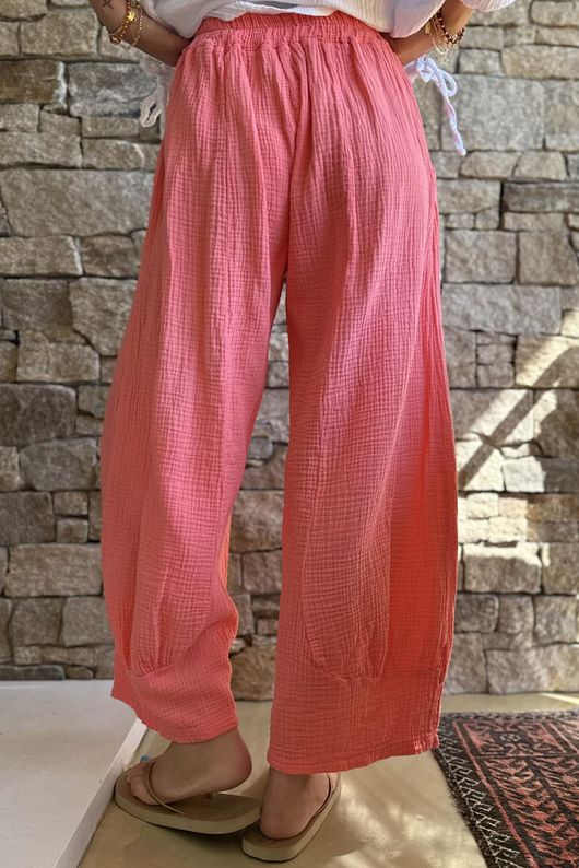 Mimi Pillow Cotton Quirky Pant Watermelon