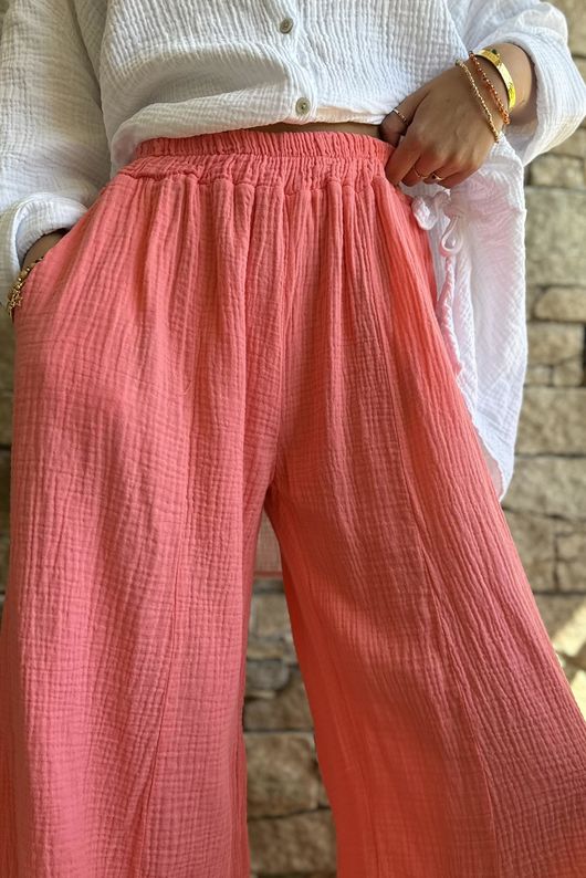 Mimi Pillow Cotton Quirky Pant Watermelon