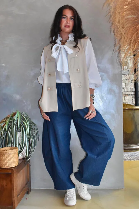 Napoleon Scuba Waistcoat Stone