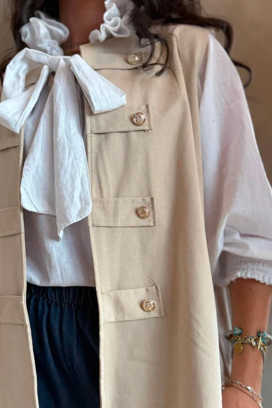 Napoleon Scuba Waistcoat Stone