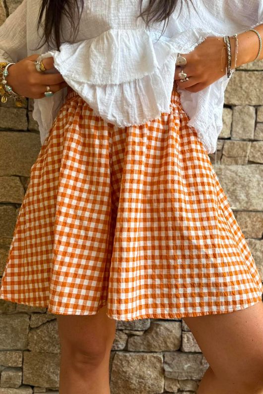 Nonni Gingham City Short Carrot