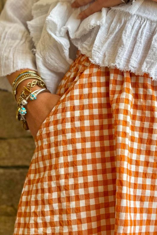 Nonni Gingham City Short Carrot