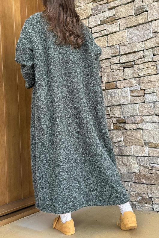 Norbury Japanese Duster Coat Khaki