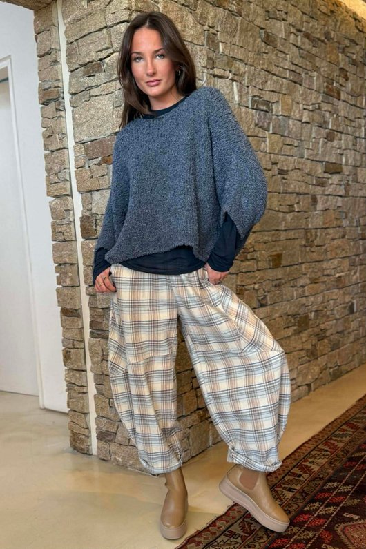 Original Boucle Sloppy Joe Knit Denim