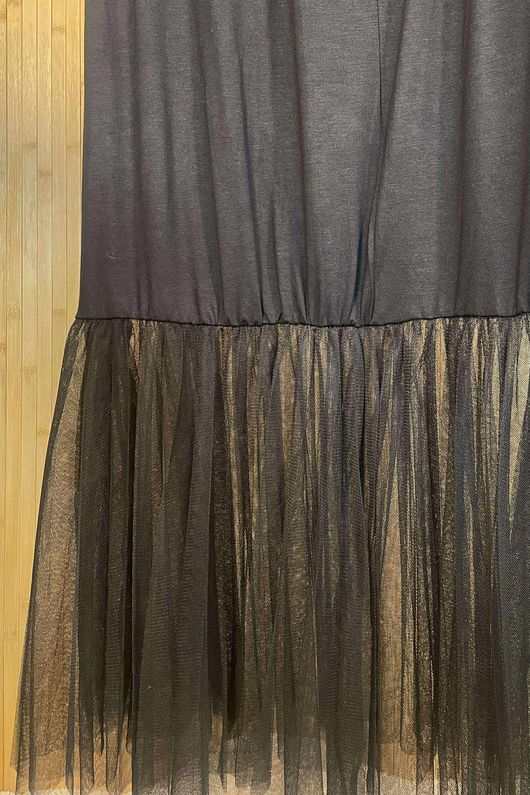 Oscar Tulle Underdress Black